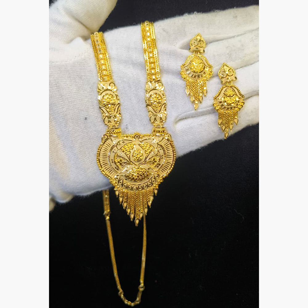 Pari Art Jewellery Trending Forming Elegance Long Necklace Set