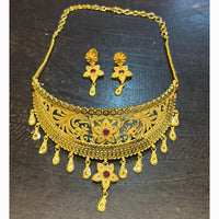 Pari Art Jewellery Trending Forming Elegance Choker Necklace Set