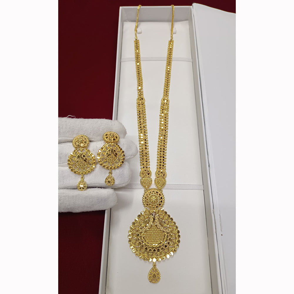 Pari Art Jewellery Trending Forming Elegance Long Necklace Set