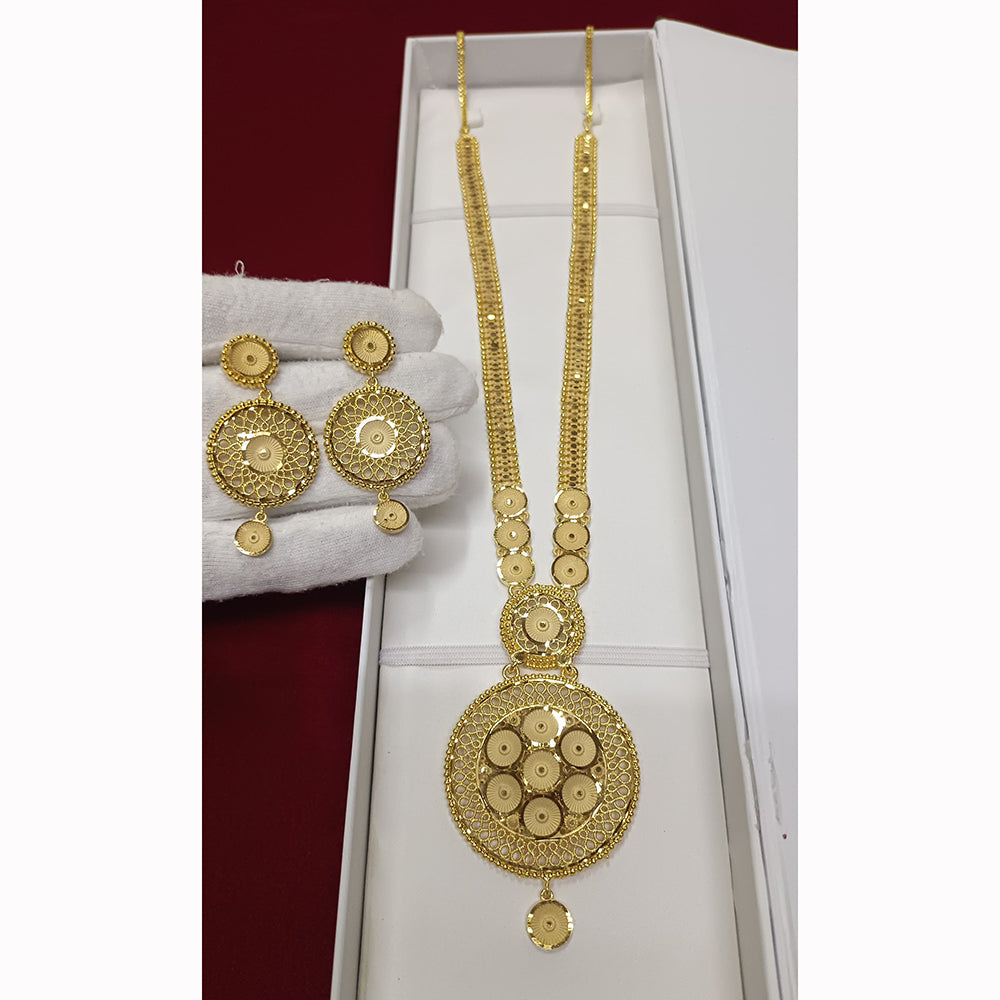 Pari Art Jewellery Trending Forming Elegance Long Necklace Set