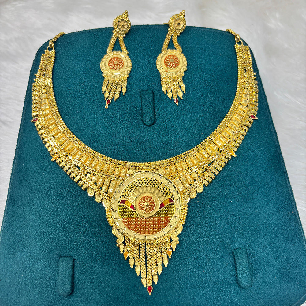 Pari Art Jewellery Trending Forming Elegance Necklace Set