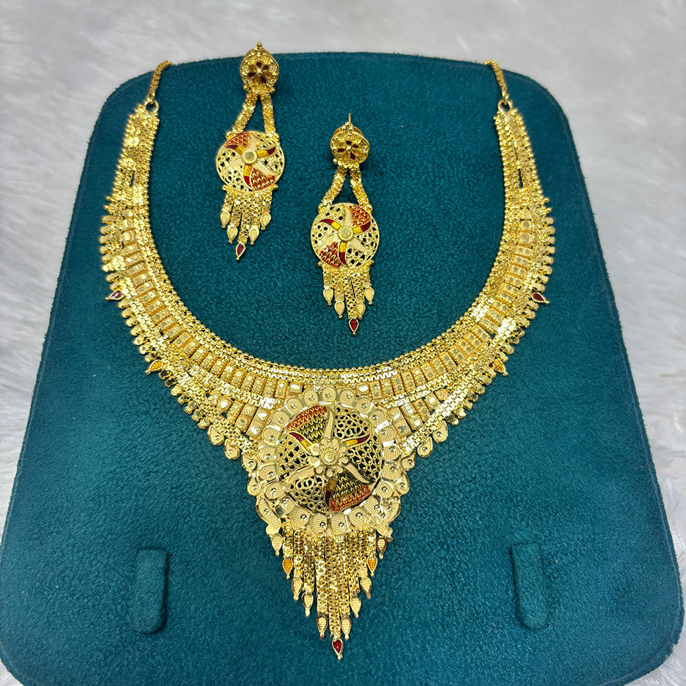 Pari Art Jewellery Trending Forming Elegance Necklace Set