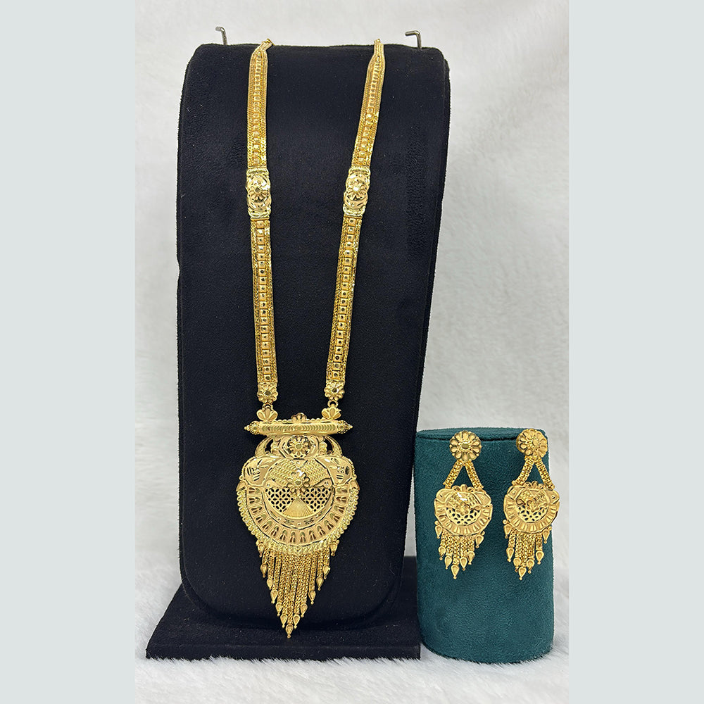 Pari Art Jewellery Trending Forming Elegance Long Necklace Set
