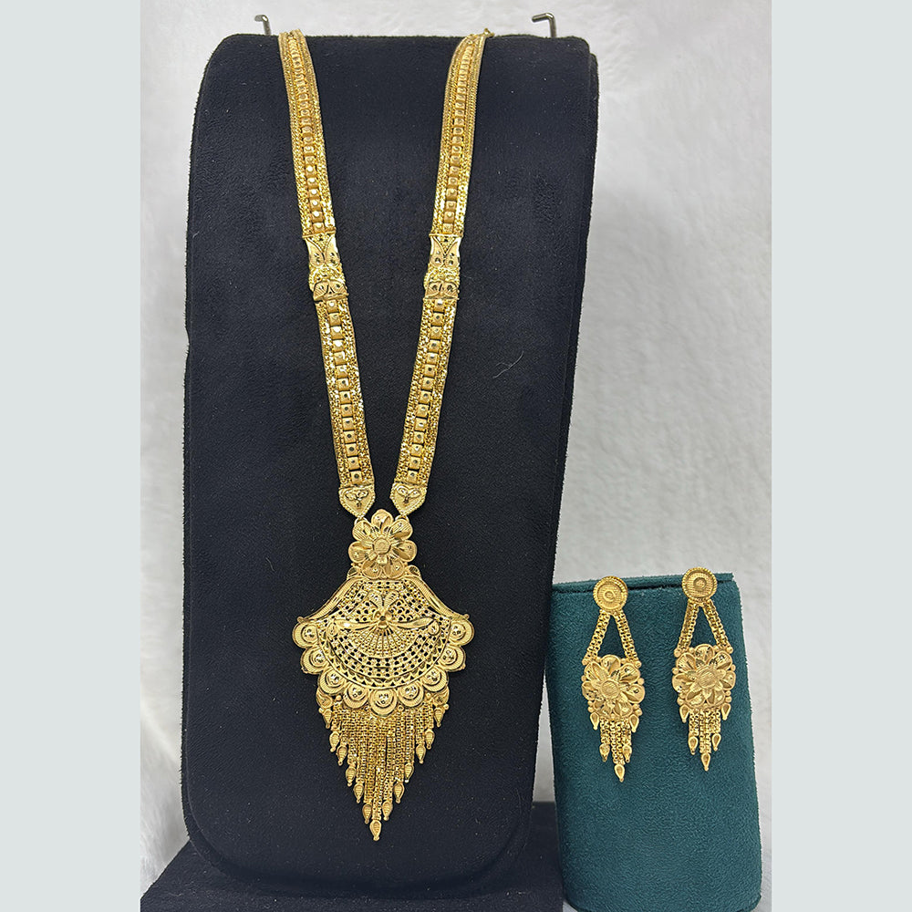 Pari Art Jewellery Trending Forming Elegance Long Necklace Set