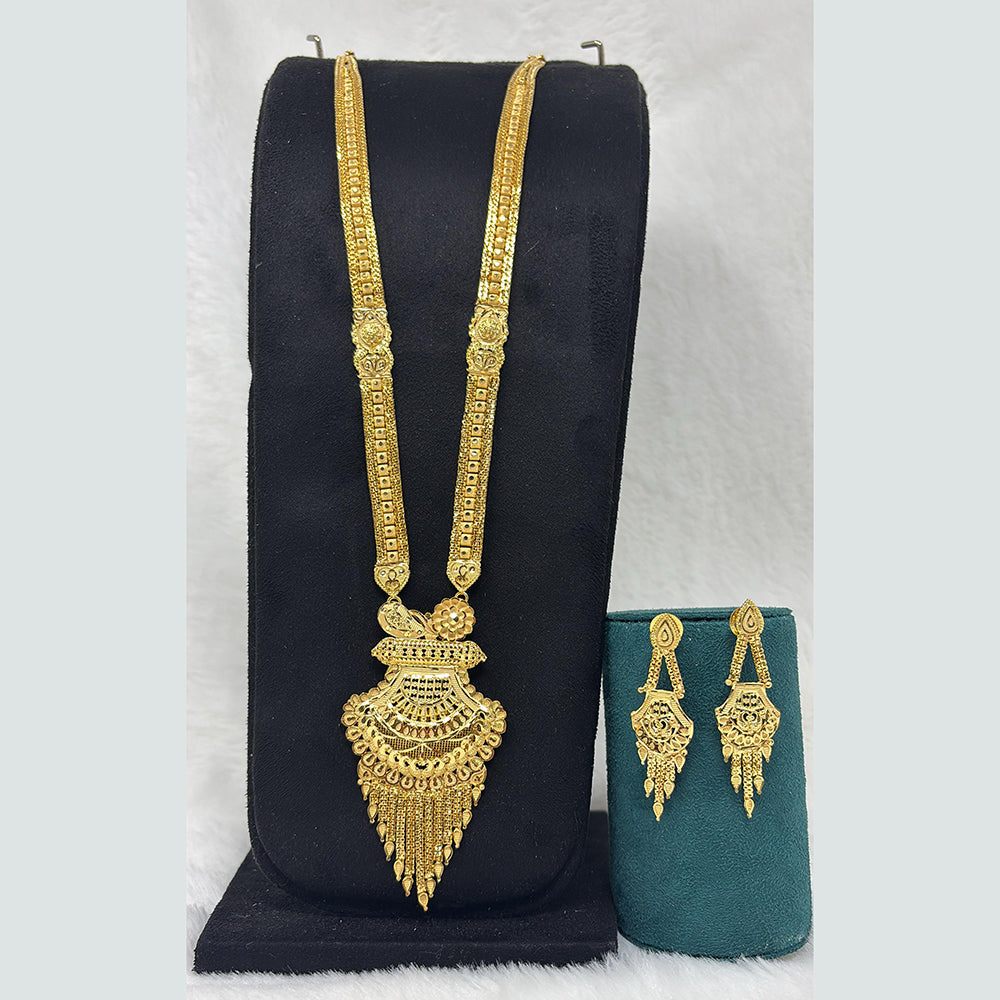 Pari Art Jewellery Trending Forming Elegance Long Necklace Set
