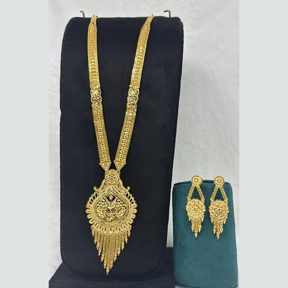 Pari Art Jewellery Trending Forming Elegance Long Necklace Set