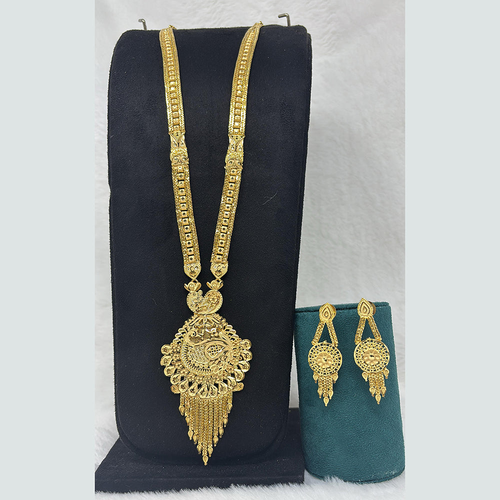 Pari Art Jewellery Trending Forming Elegance Long Necklace Set