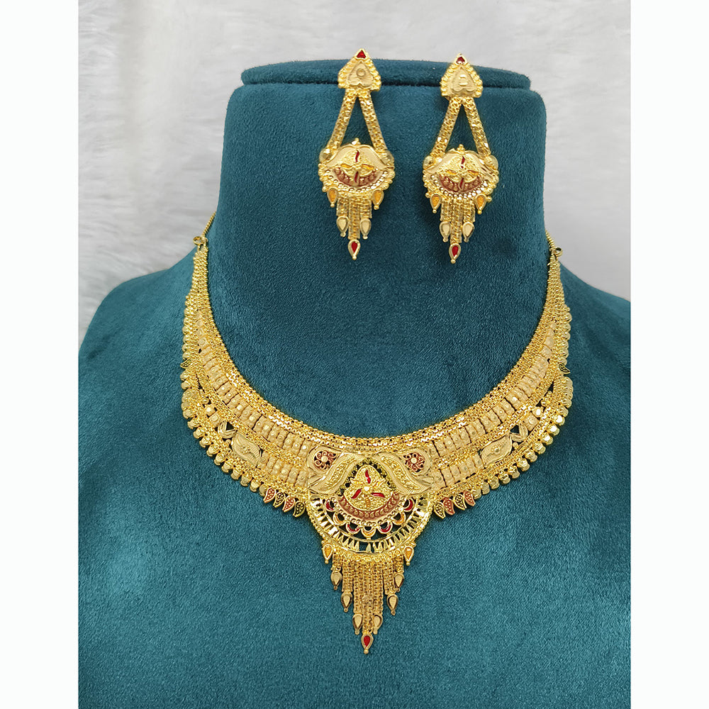 Pari Art Jewellery Forming Luxurious Jewellery Necklace Set