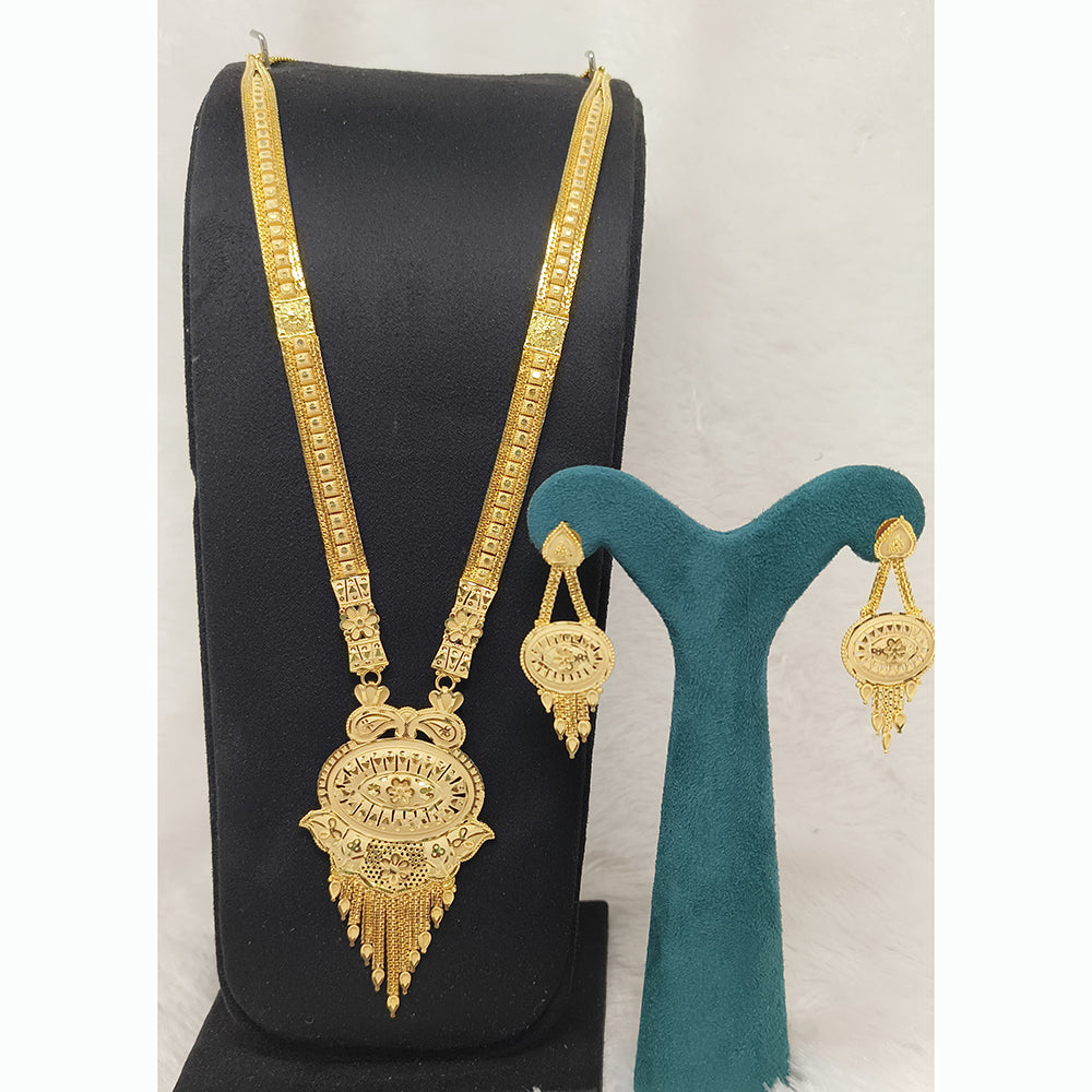 Pari Art Jewellery Forming Luxurious Long Jewellery Necklace Set