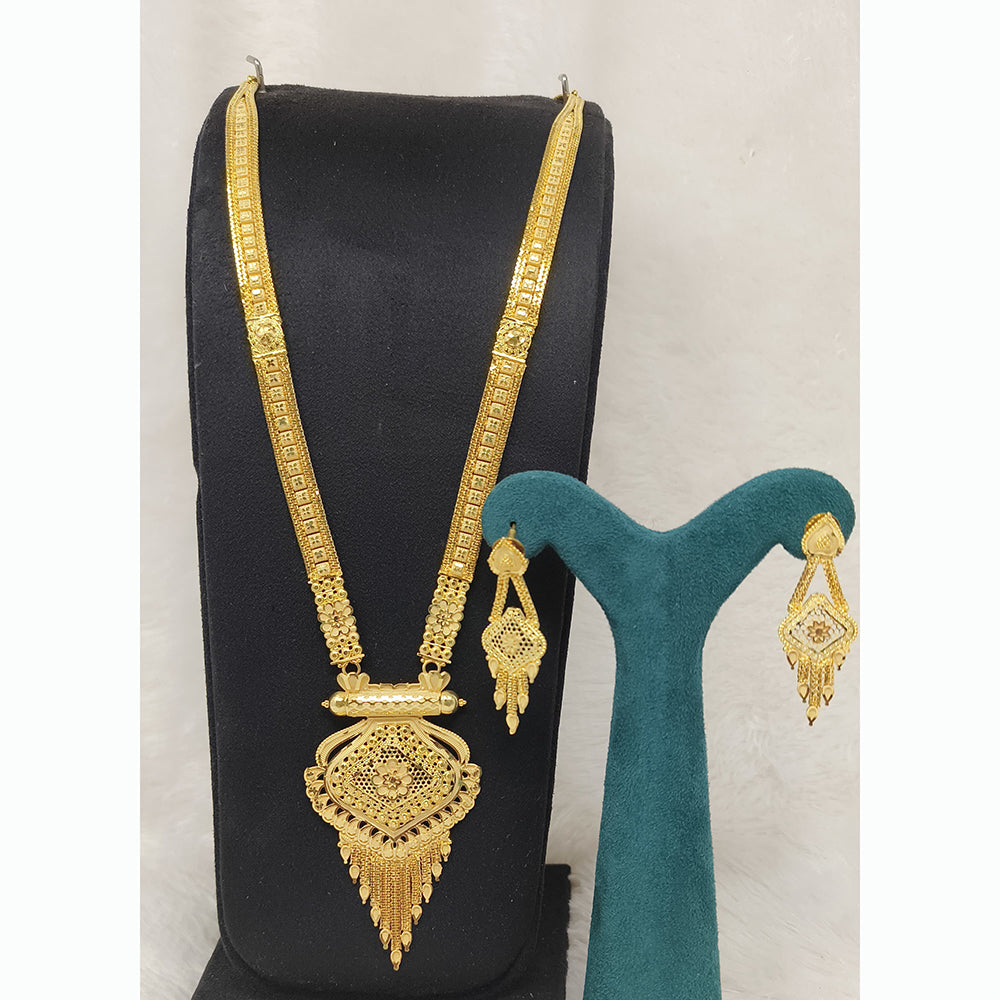 Pari Art Jewellery Forming Luxurious Long Jewellery Necklace Set
