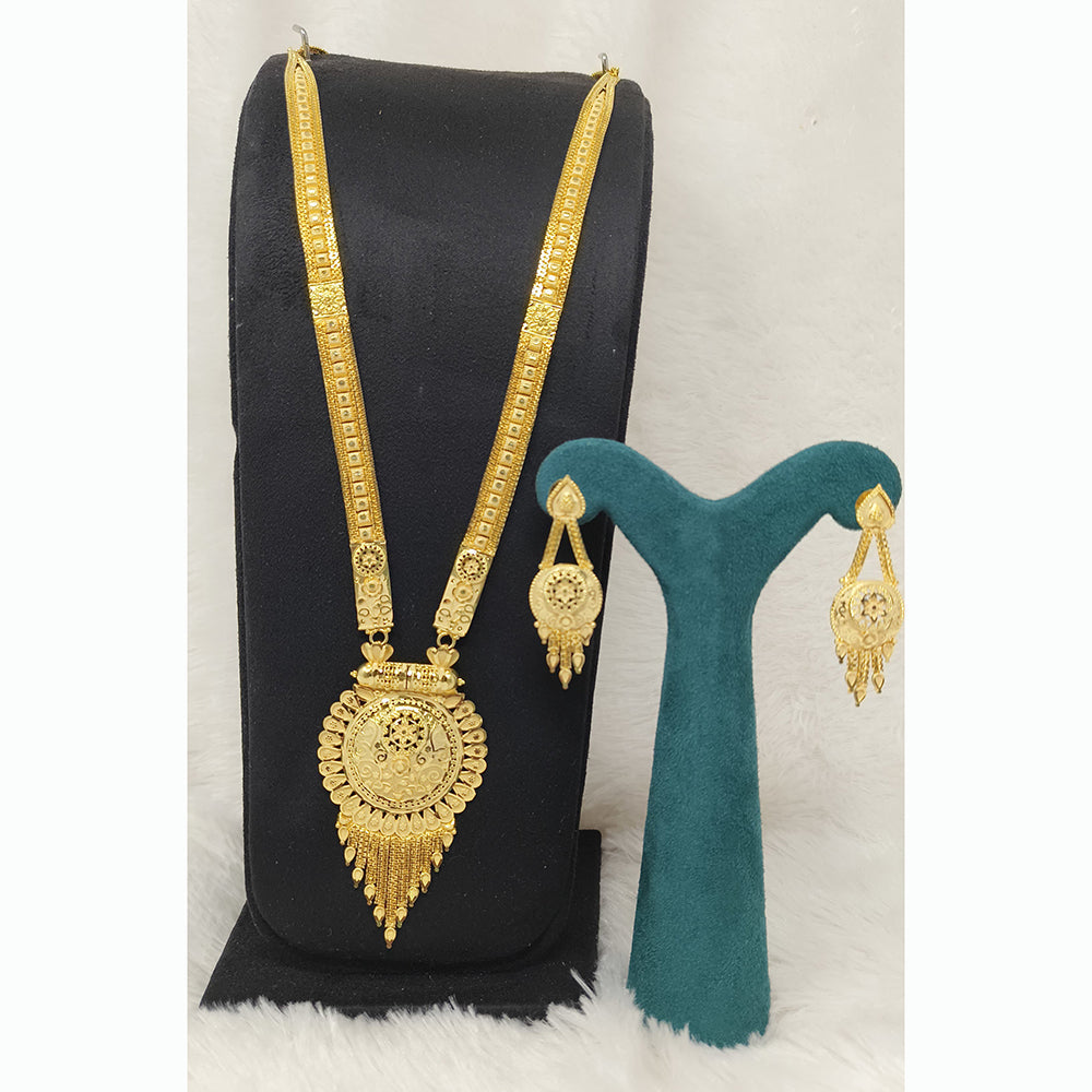Pari Art Jewellery Forming Luxurious Long Jewellery Necklace Set