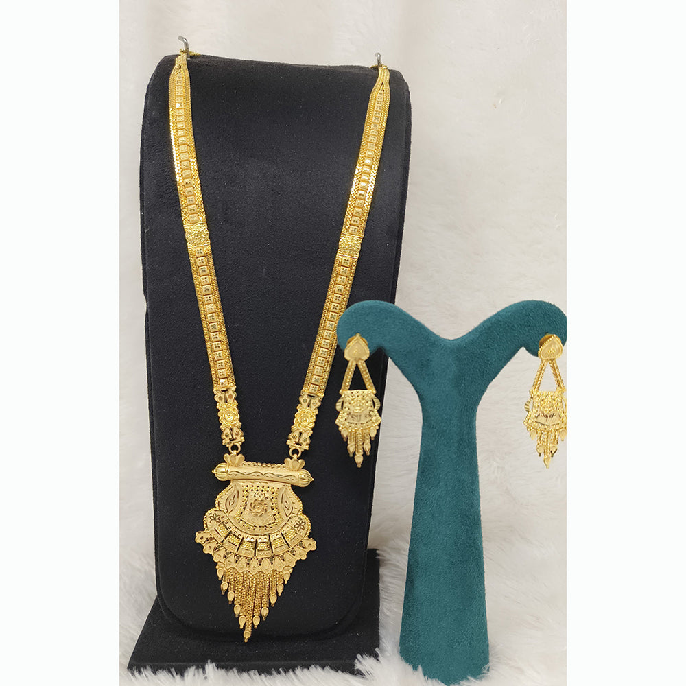 Pari Art Jewellery Forming Luxurious Long Jewellery Necklace Set