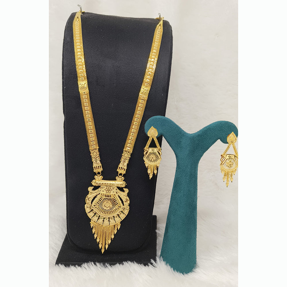 Pari Art Jewellery Forming Luxurious Long Jewellery Necklace Set