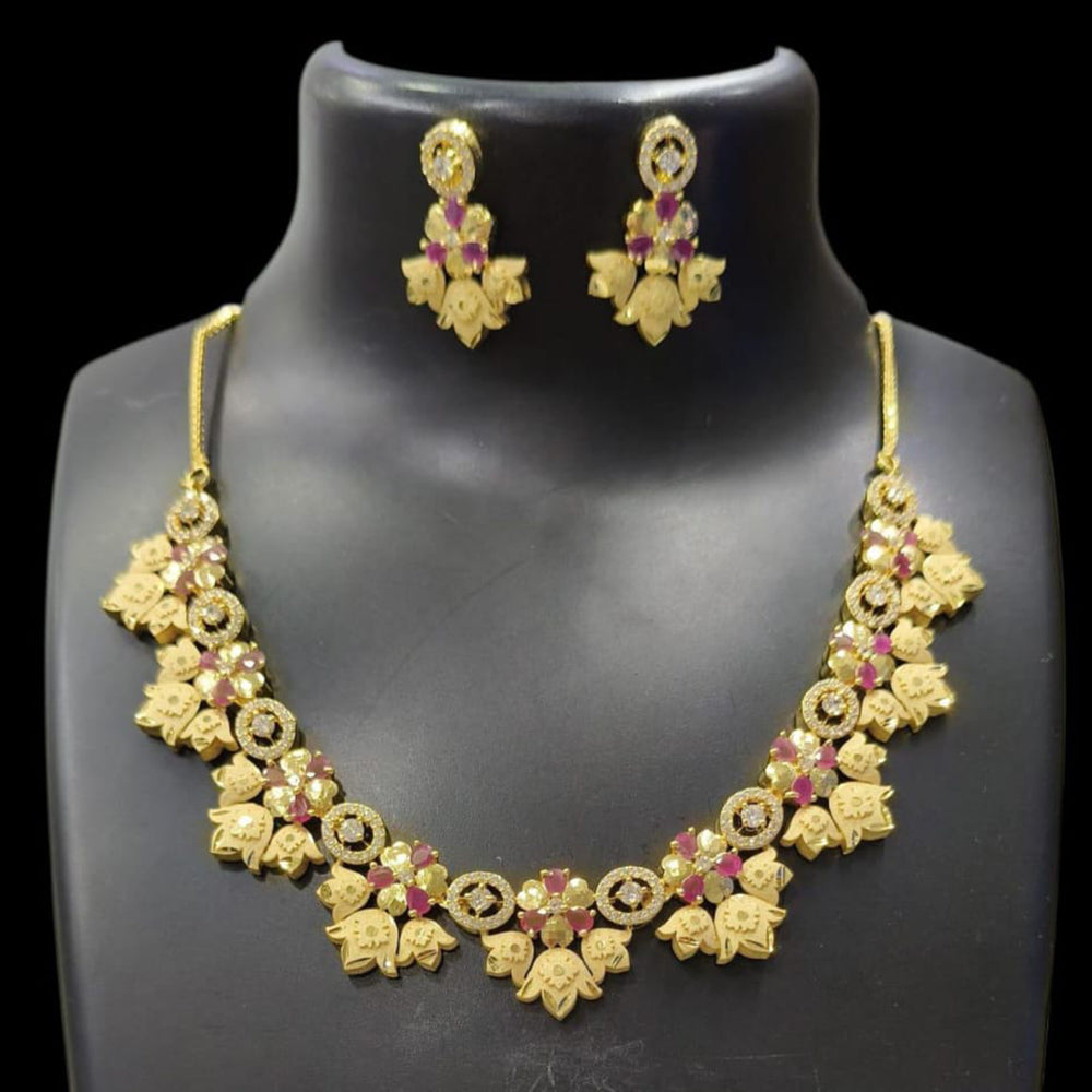 Pari Art Jewellery Forming Luxurious Jewellery Necklace Set