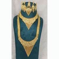 Pari Art Jewellery Royal Forming Double Necklace Jewellery Set