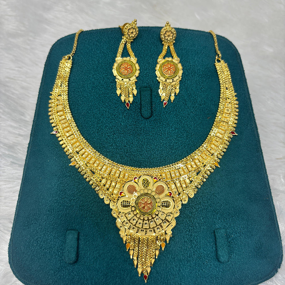 Pari Art Jewellery Forming Luxurious Jewellery Necklace Set