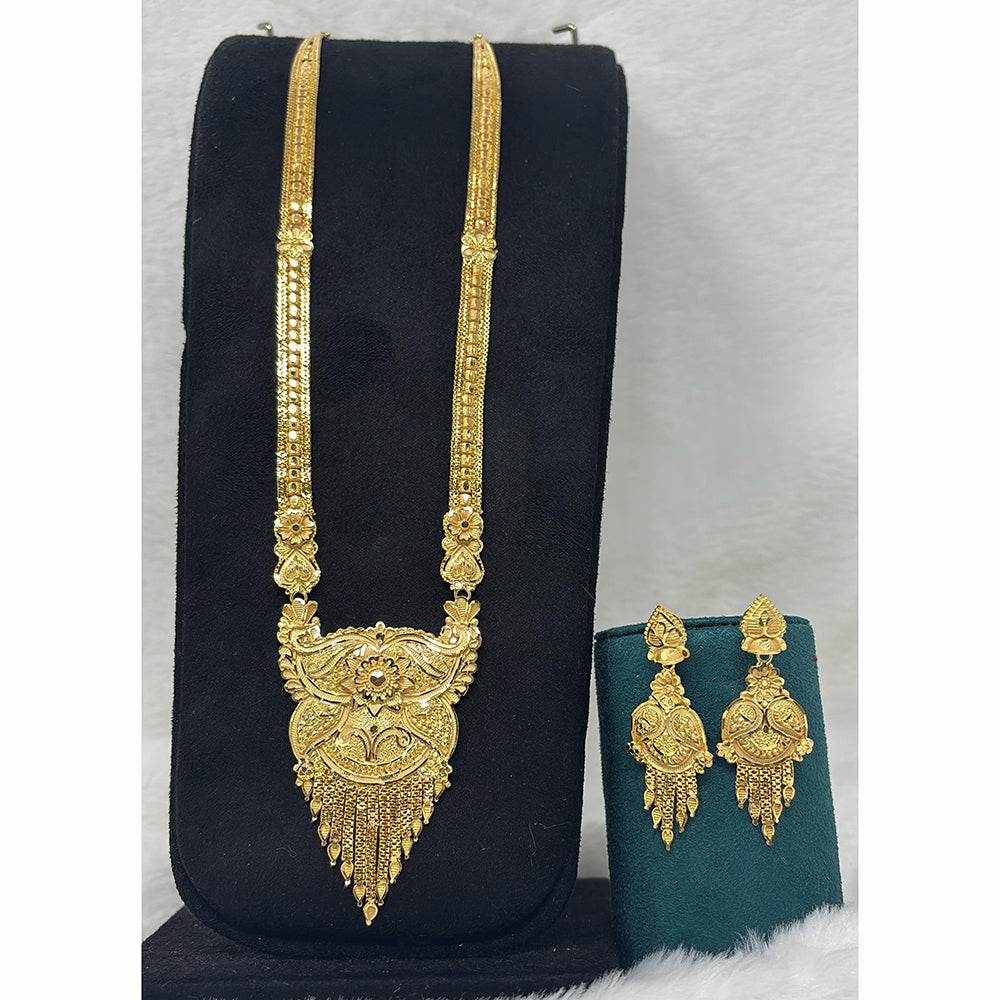 Pari Art Jewellery Forming Luxurious Jewellery Long Necklace Set