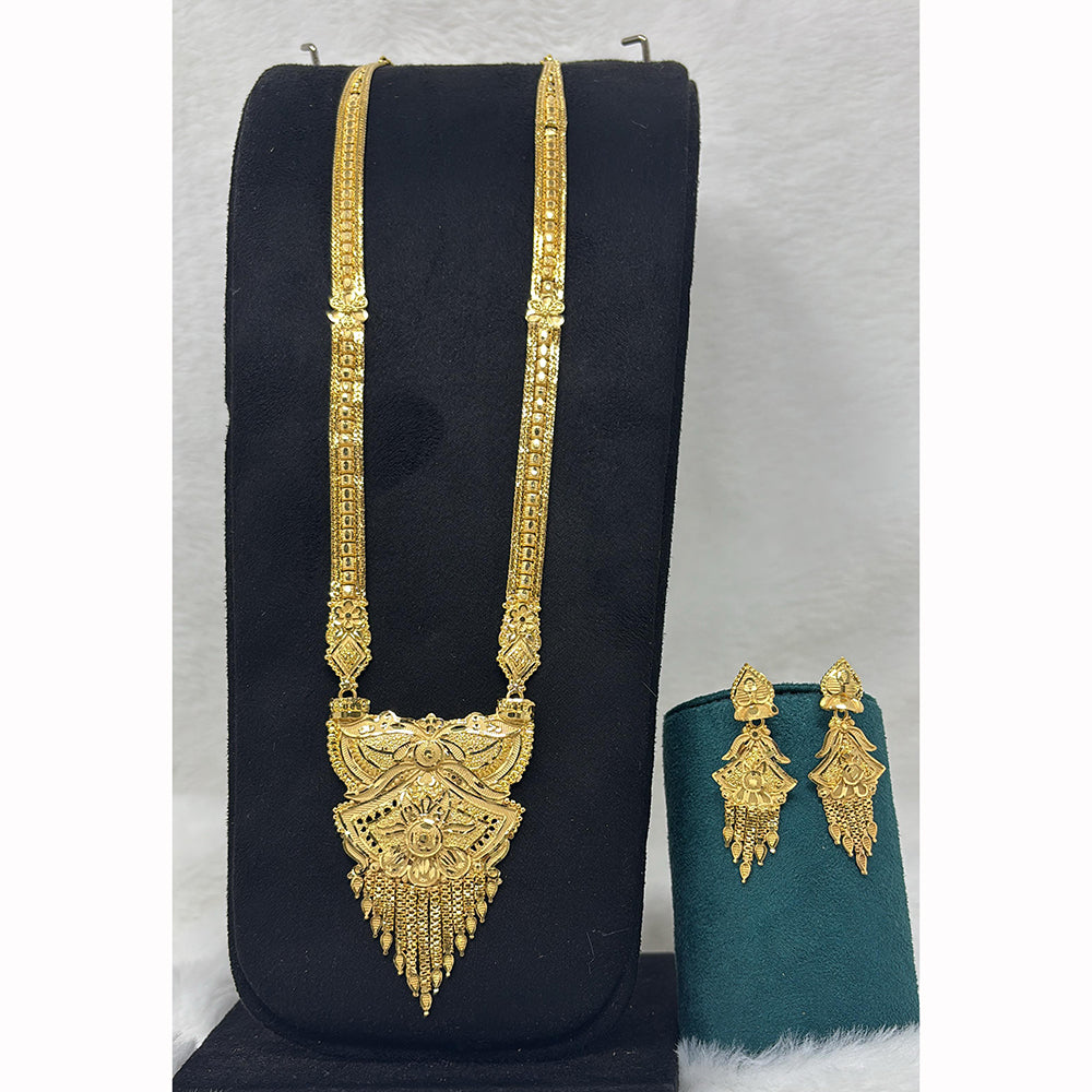 Pari Art Jewellery Forming Luxurious Jewellery Long Necklace Set