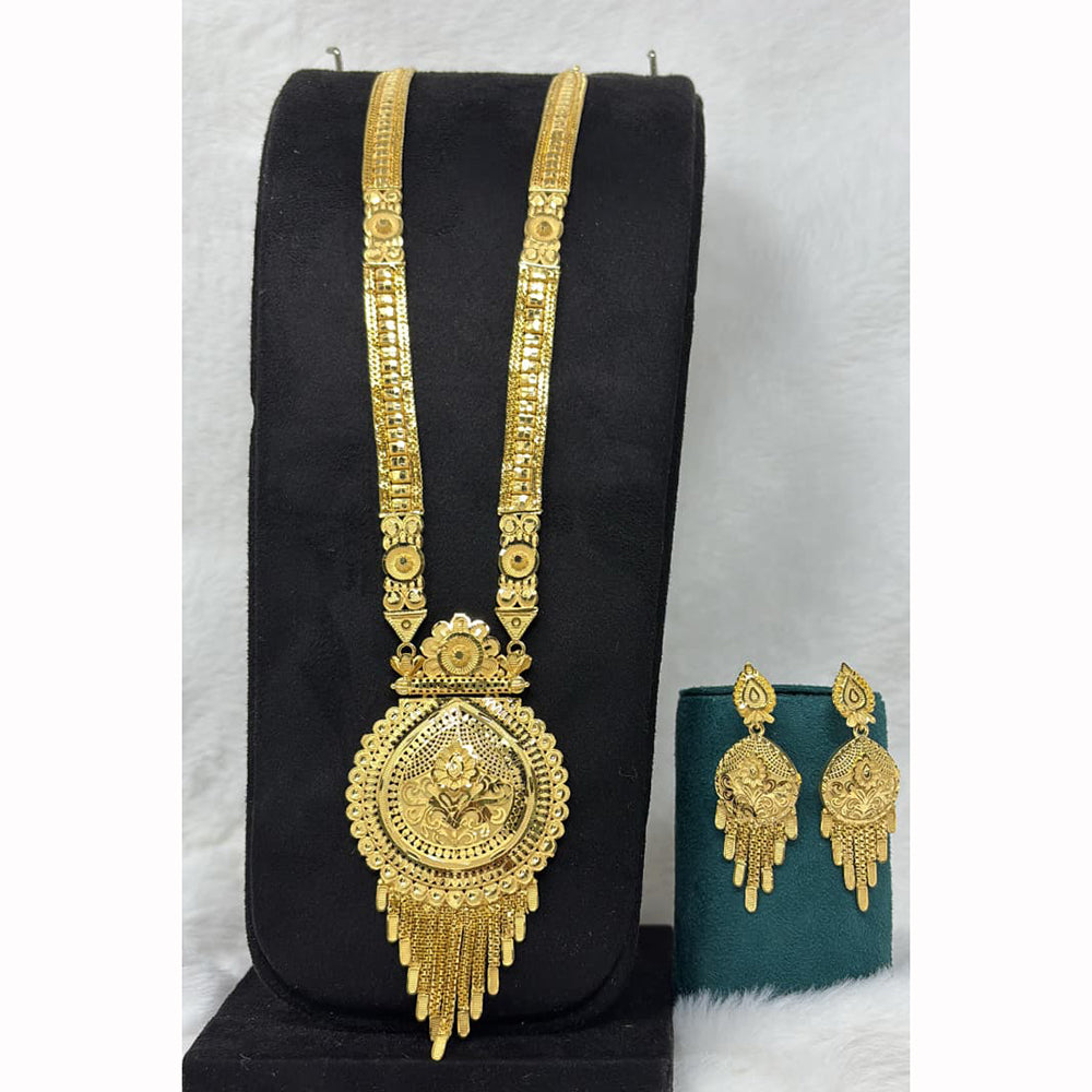Pari Art Jewellery Forming Luxurious Jewellery Long Necklace Set