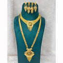 Pari Art Jewellery Royal Forming Double Necklace Jewellery Set