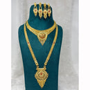 Pari Art Jewellery Royal Forming Double Necklace Jewellery Set