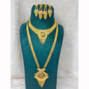 Pari Art Jewellery Royal Forming Double Necklace Jewellery Set