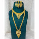 Pari Art Jewellery Royal Forming Double Necklace Jewellery Set