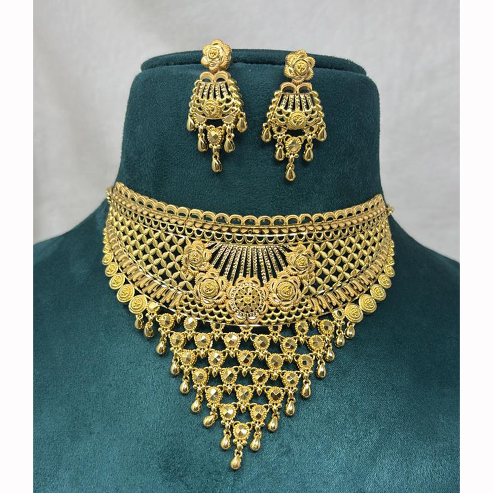 Pari Art Jewellery Glamorous Forming Choker Necklace