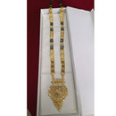 Pari Art Jewellery Designer Black Beads Forming Mangalsutra