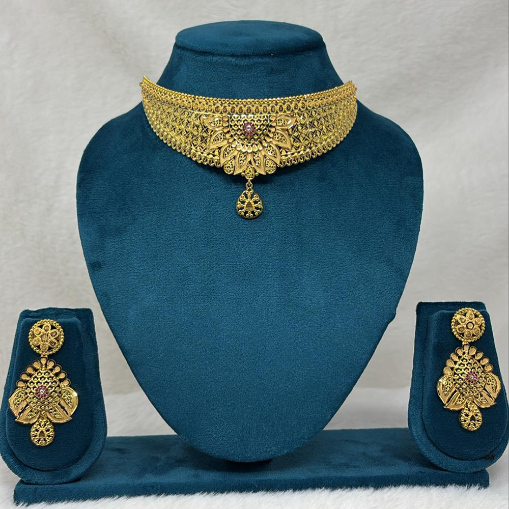 Pari Art Jewellery Designer Forming Choker Necklace Set