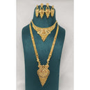 Pari Art Jewellery Royal Forming Double Necklace Jewellery Set