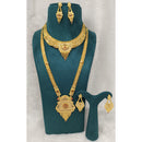 Pari Art Jewellery Royal Forming Double Necklace Set