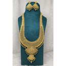 Pari Art Jewellery Royal Forming Double Necklace Set