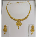 Pari Art Jewellery Royal Forming Double Necklace Set
