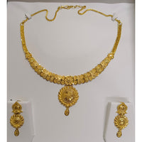Pari Art Jewellery Royal Forming Double Necklace Set