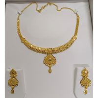 Pari Art Jewellery Royal Forming Double Necklace Set