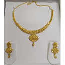 Pari Art Jewellery Royal Forming Double Necklace Set