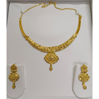 Pari Art Jewellery Royal Forming Double Necklace Set