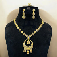 Pari Art Jewellery Royal Turkish Forming Necklace Set
