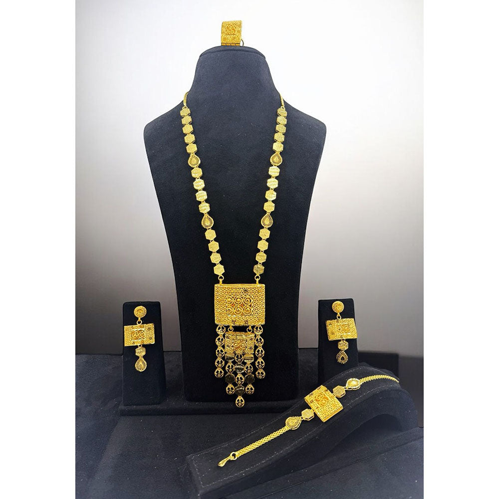 Pari Art Jewellery Forming Elite Dubai Big Heavy Jewellery Combo Set