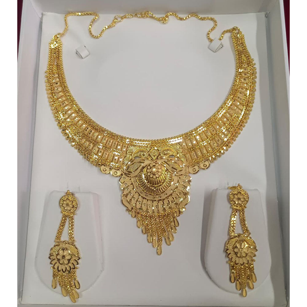 Pari Art Jewellery Royal Forming Necklace Set