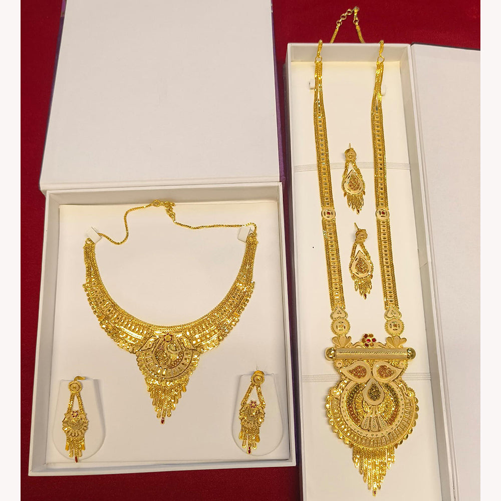 Pari Art Jewellery Designer Forming Necklace Combo Set
