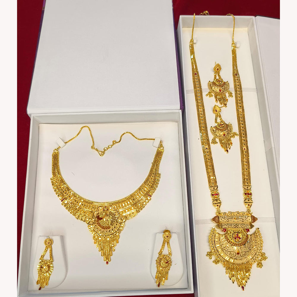 Pari Art Jewellery Designer Forming Necklace Combo Set