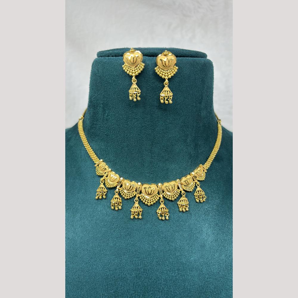 Pari Art Jewellery Royal Forming Necklace Set