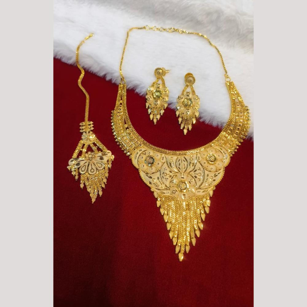Pari Art Jewellery Royal Forming Necklace Set