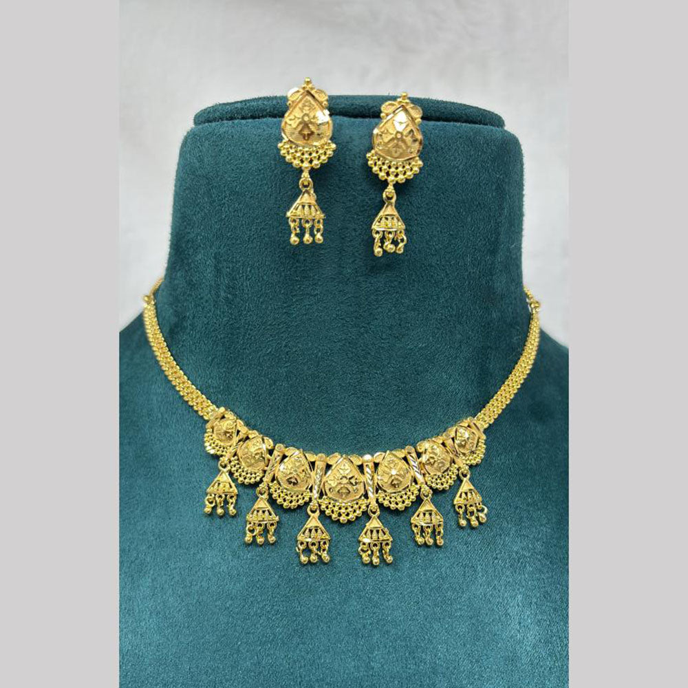 Pari Art Jewellery Royal Forming Necklace Set