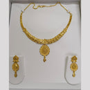 Pari Art Jewellery Royal Forming Gold Necklace Set