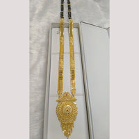 Pari Art Jewellery Designer Black Beads Forming Mangalsutra
