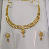 Pari Art Jewellery Gold Plated Designer Necklace Set