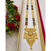 Pari Art Jewellery Designer Black Beads Forming Mangalsutra